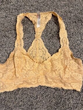 Free People Lace Racerback Bralette